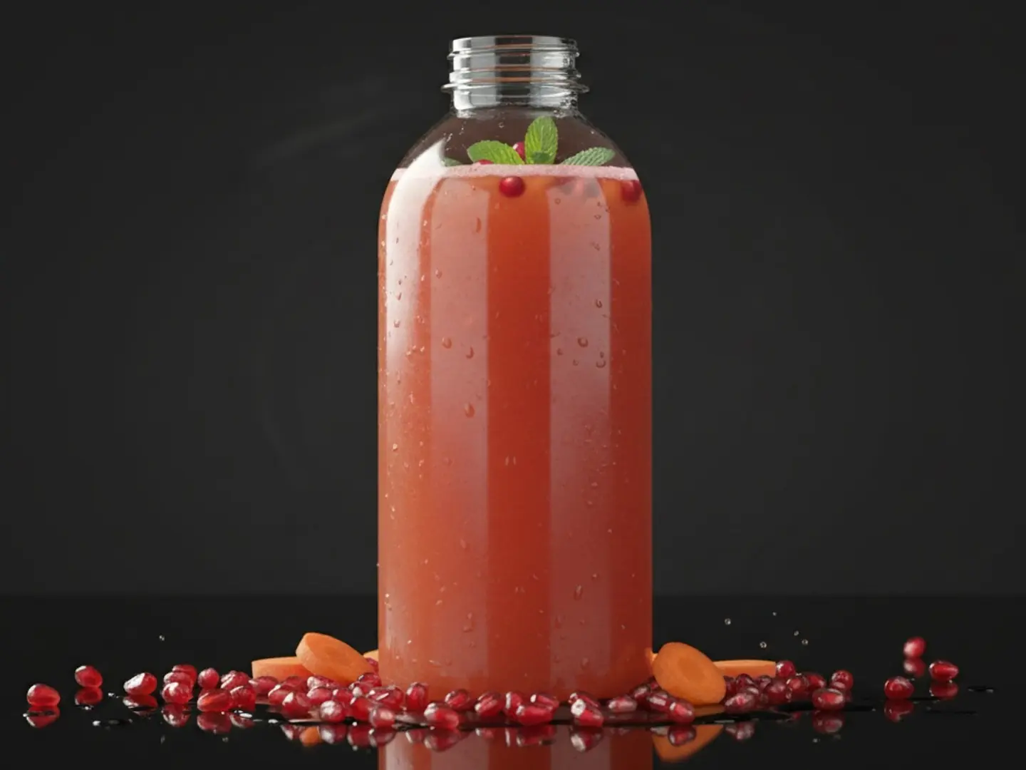 مزيج الرمان الخاص مع الجزر (1 لتر)