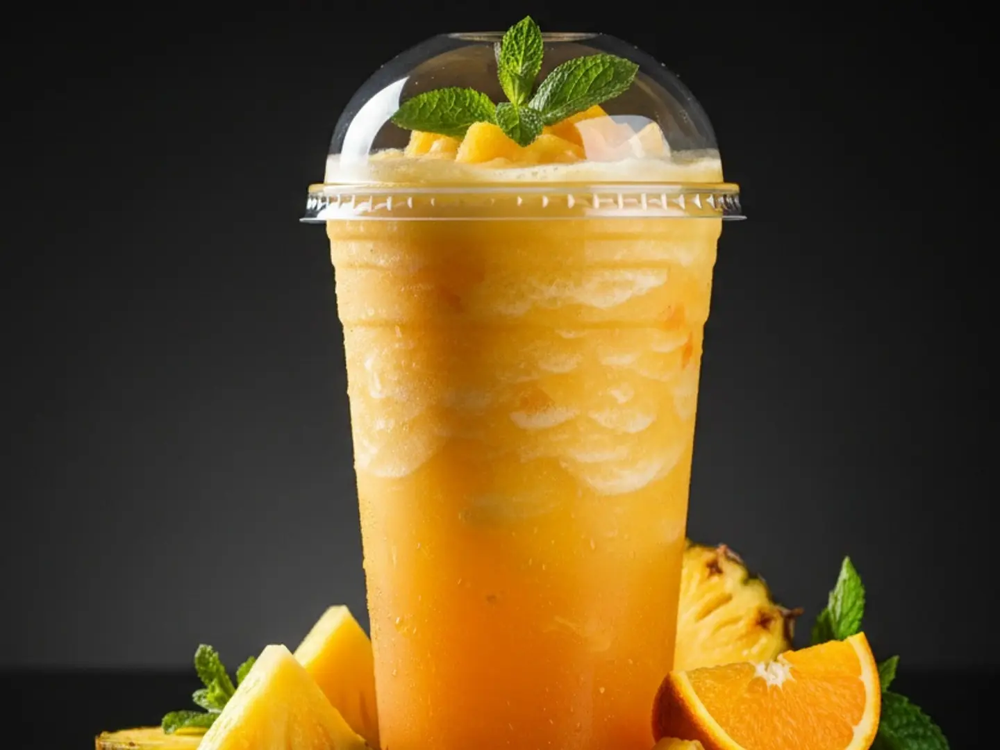 أناناس مع برتقال (كبير)