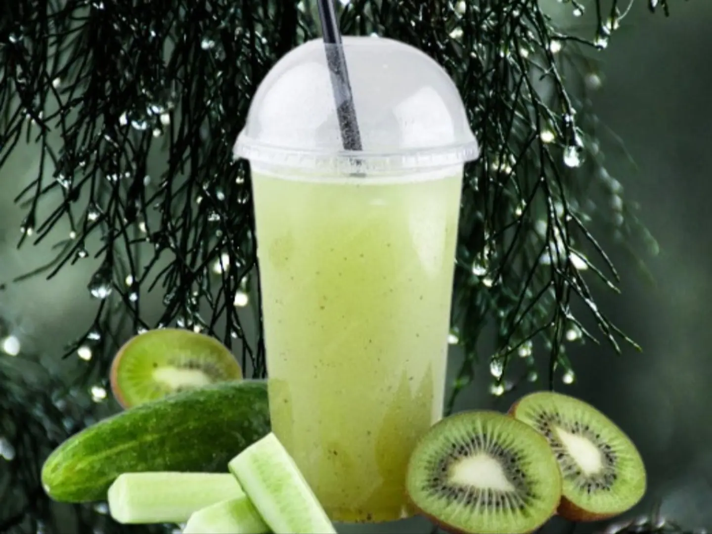 أفوكادو مع كيوي (1 لتر)