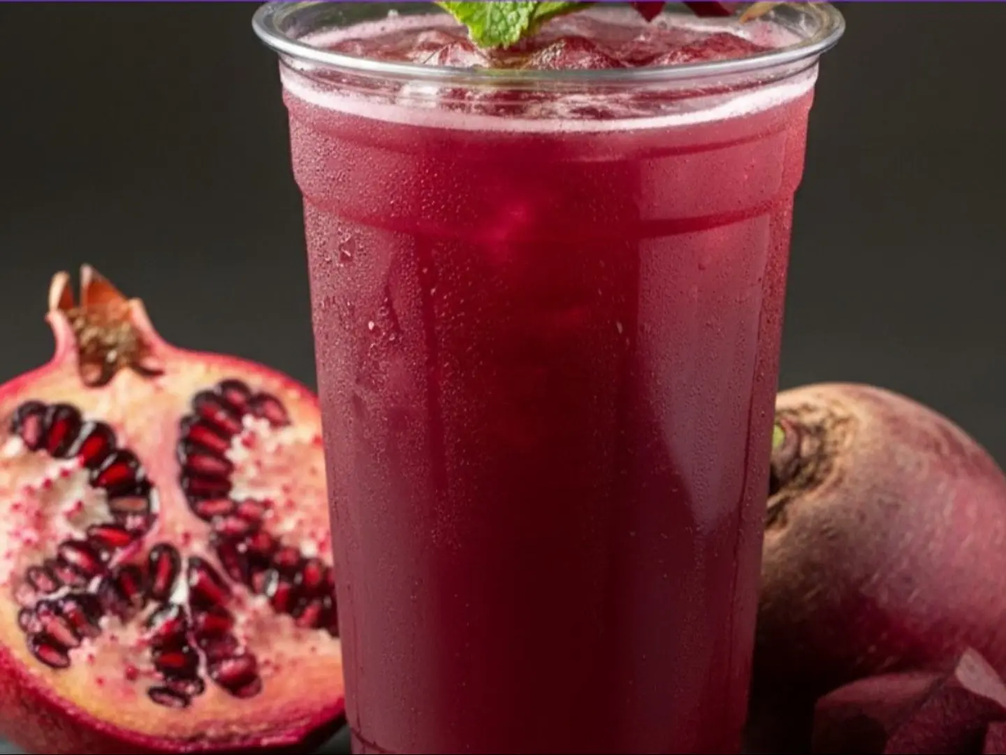 مزيج الرمان مع الشمندر (متوسط)