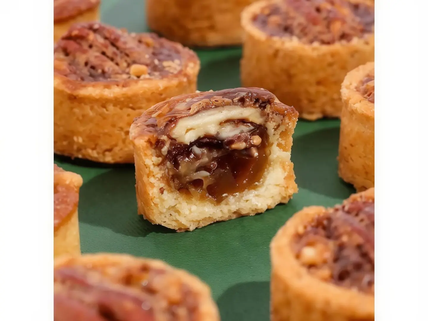 Mix Brownie Bites And Pecan Tart