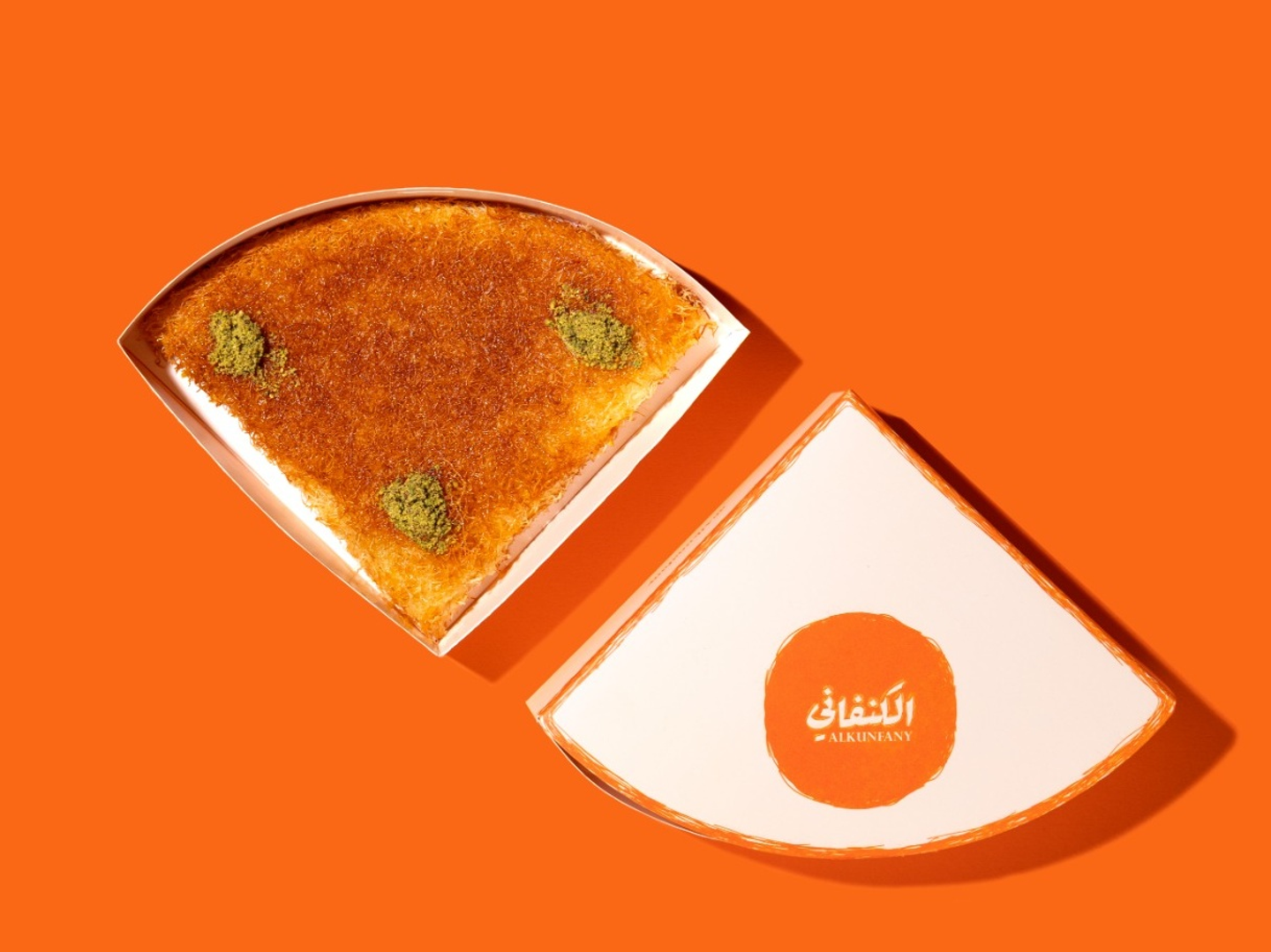 Rough Kunafah With Cream Small