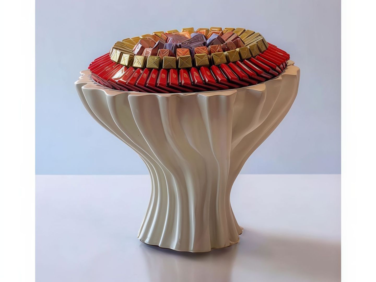 Luxury Chocolate Vase