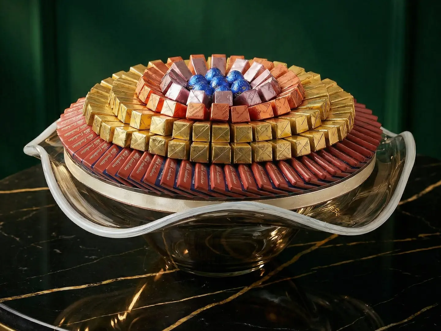 Round Glass Tray