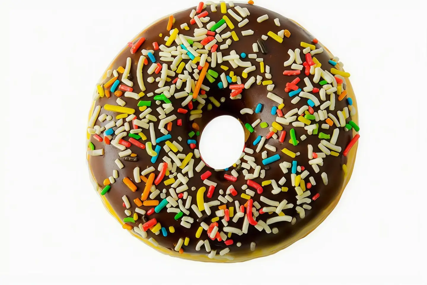 Color Sprinkles Donut