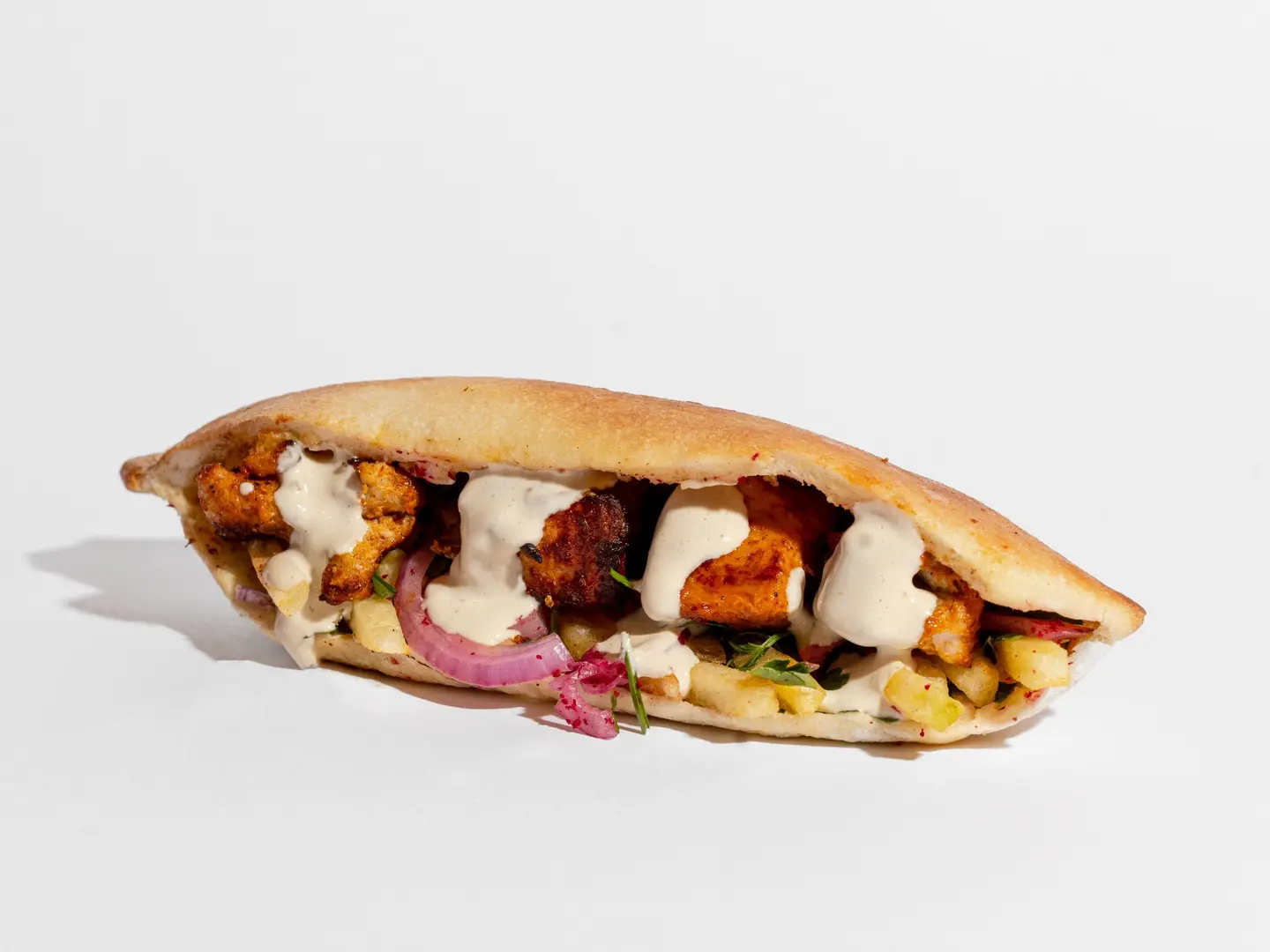 ساندوتش شيش طاووق كبابريل - سبايسي