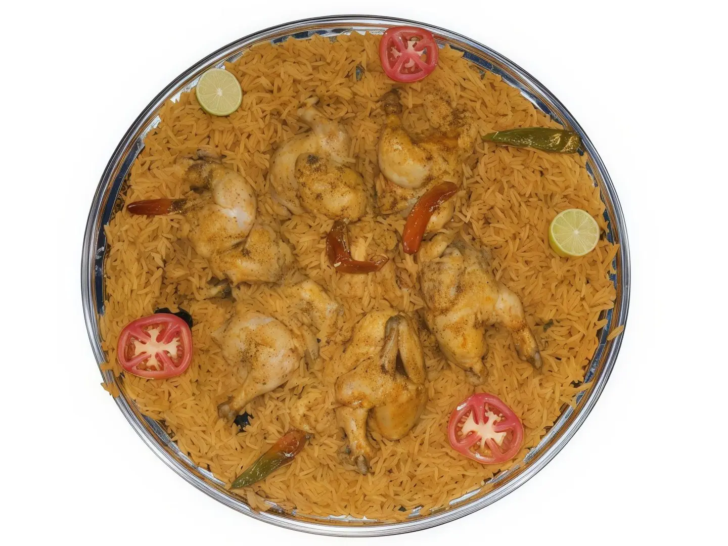 Hejazi Kabsa – 6 Half Chicken Portions (Madhghout Style)
