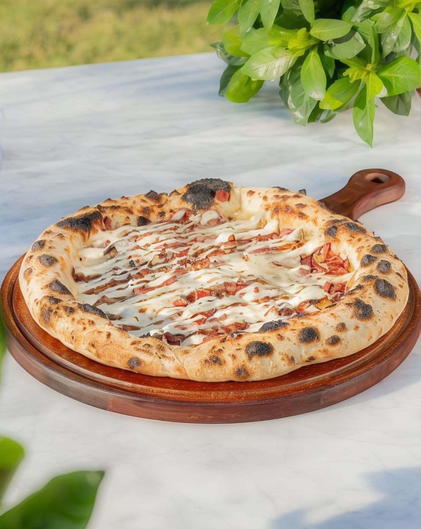 Pastrami Pizza