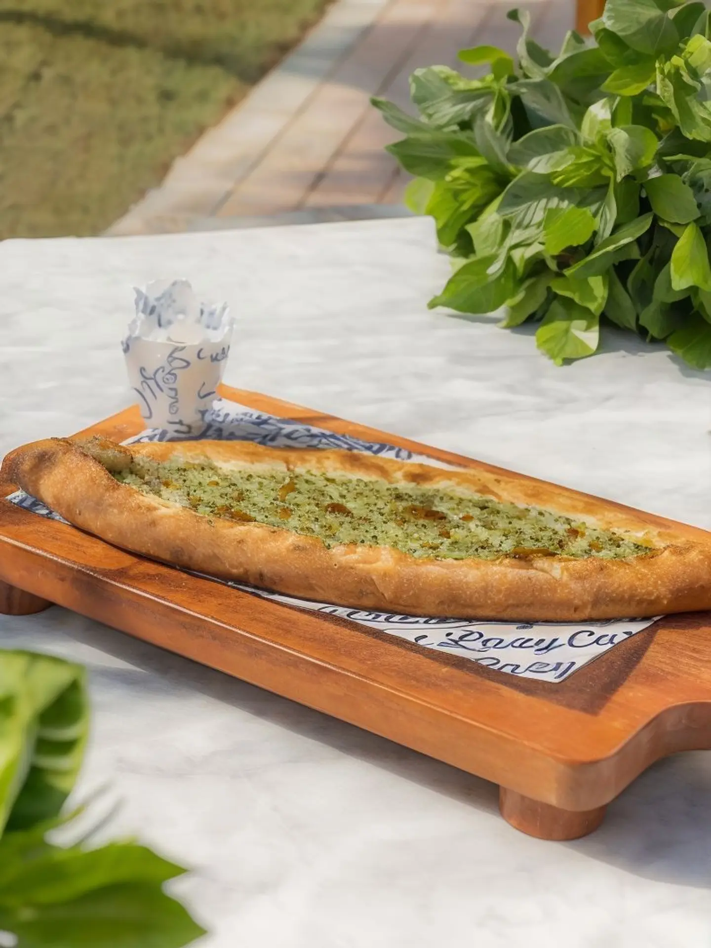 فطيرة الجبنة المشوية