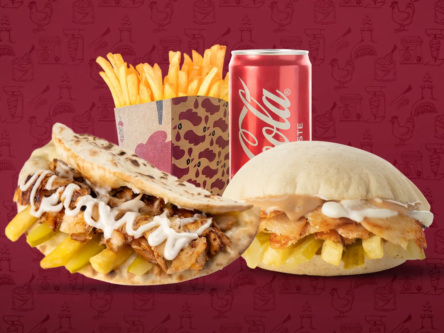 وجبة عكاوي وفريدة