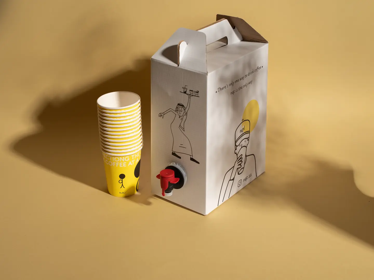 حافظة قهوة ١ لتر