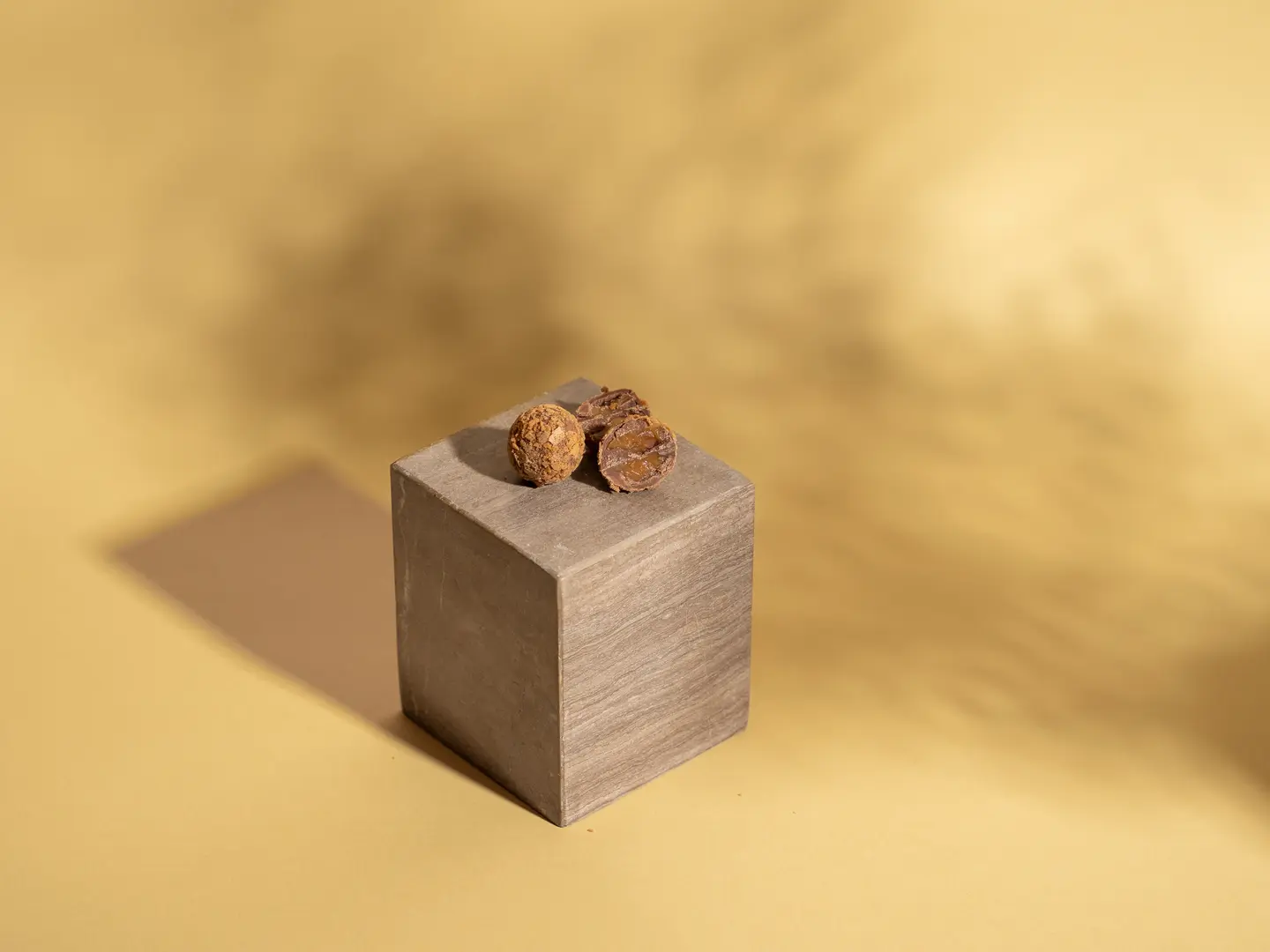 كرات شوكولاتة الكراميل