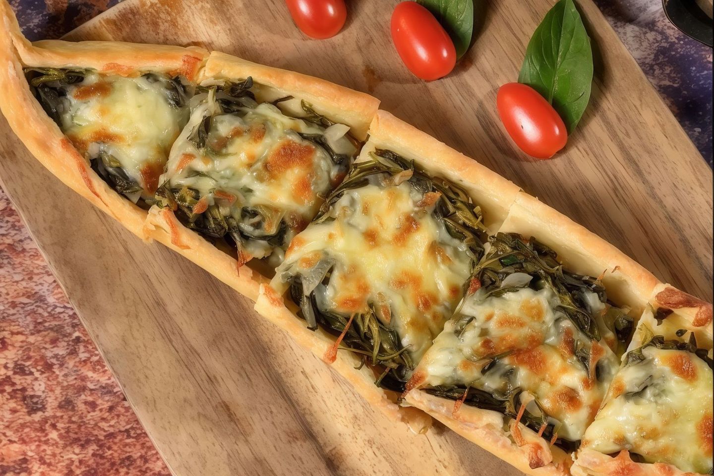 Egg Spinach Pie