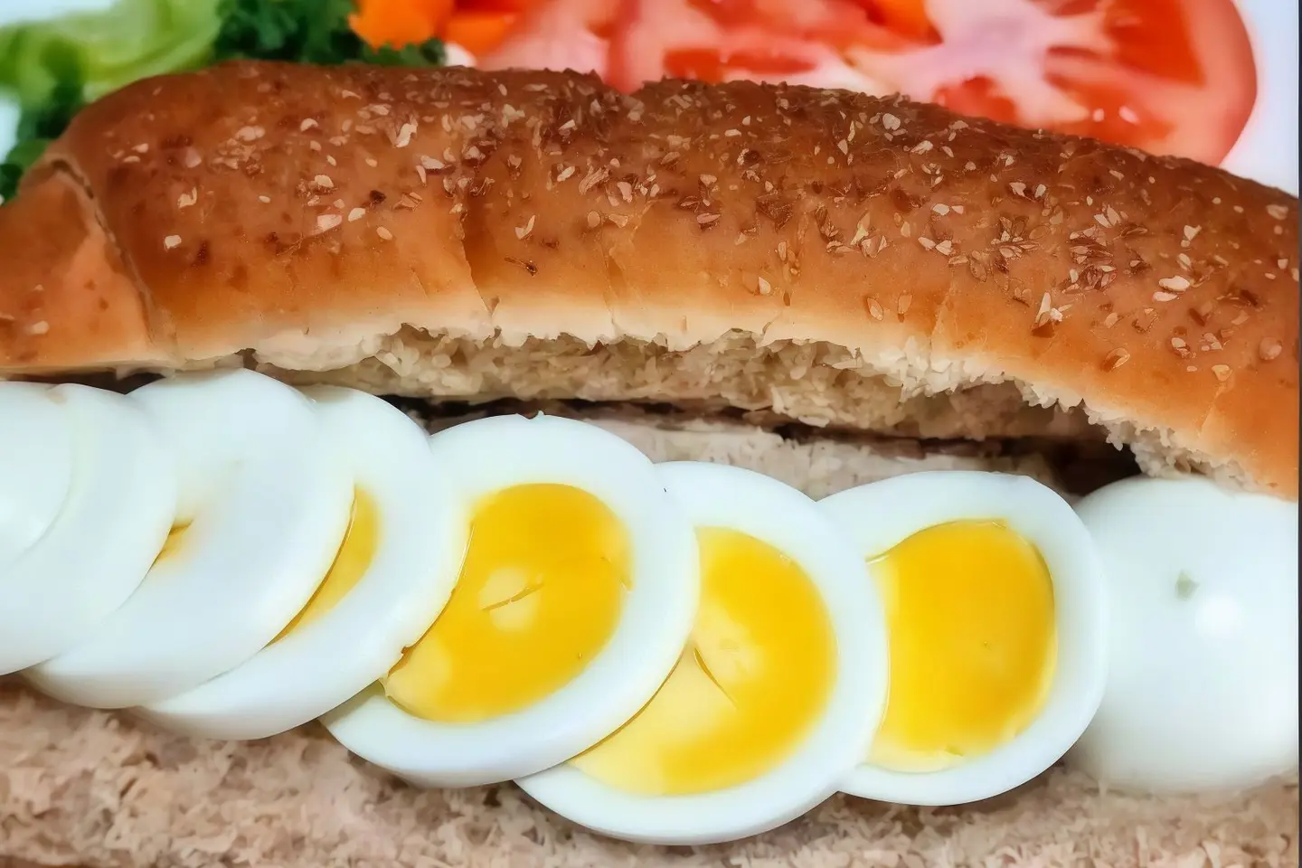 Boiled Egg Sandwich