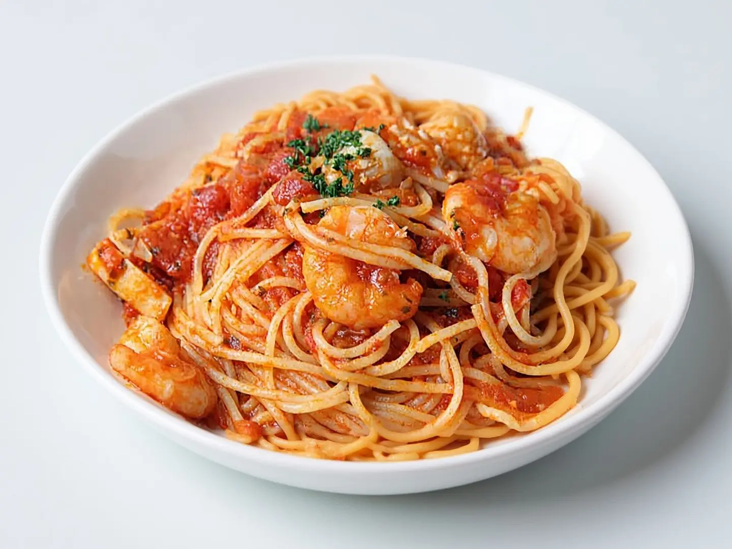 Spaghetti Shrimp Pasta