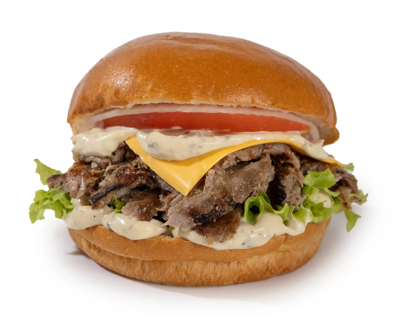 برجر شاورما لحم عجل