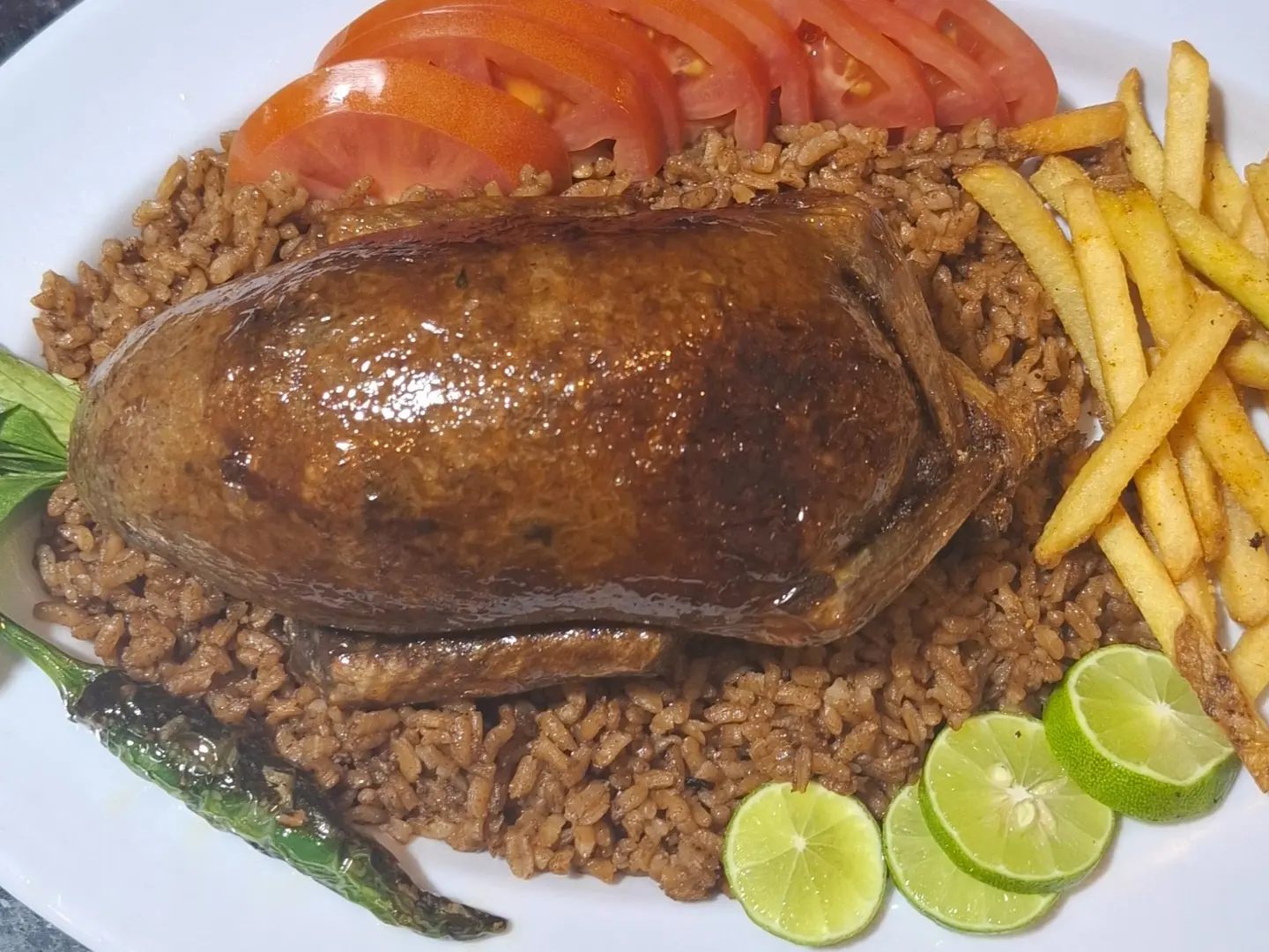 حمام محشي بخلطه أهلين