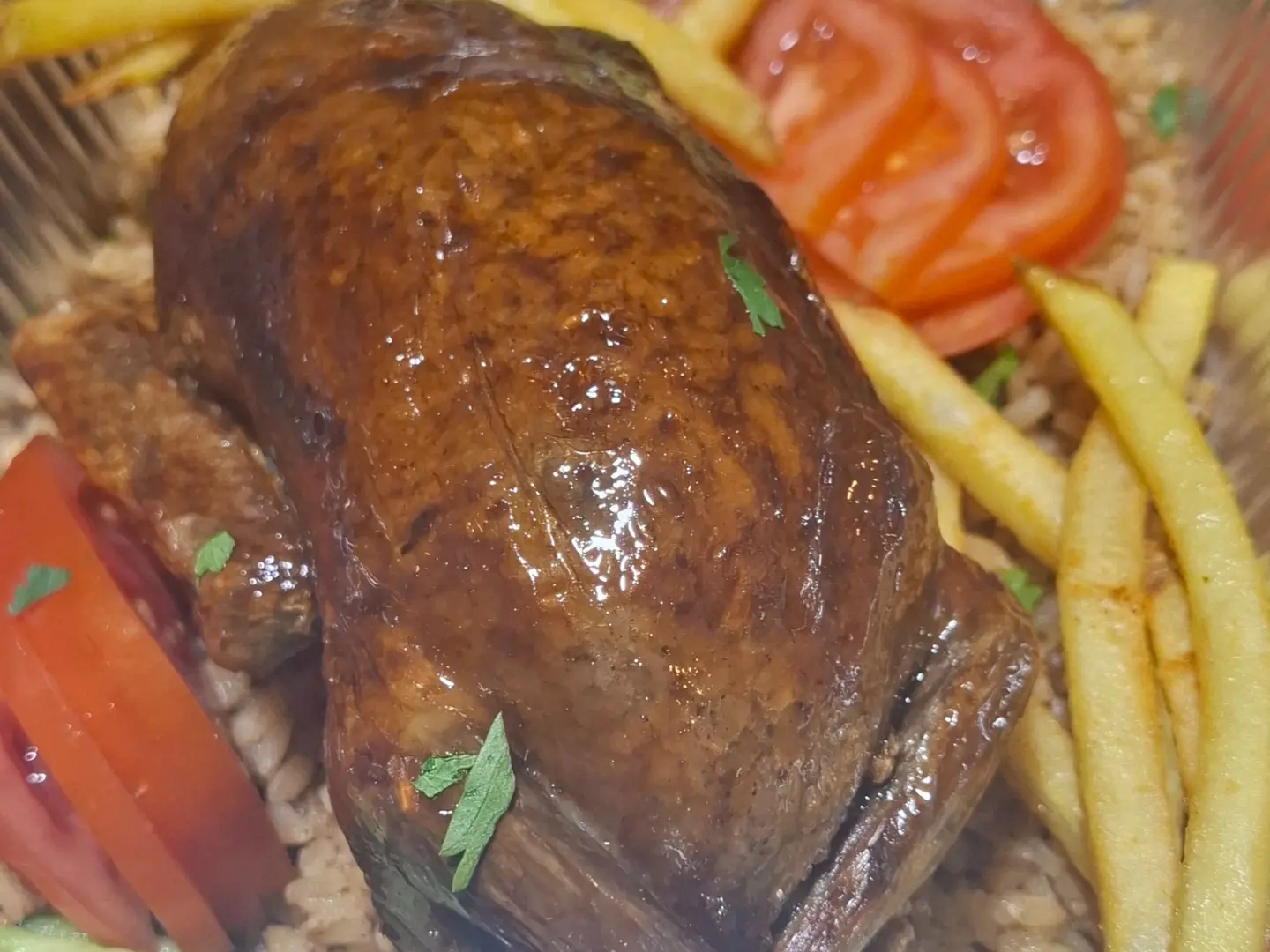 حمام محشي مكسرات