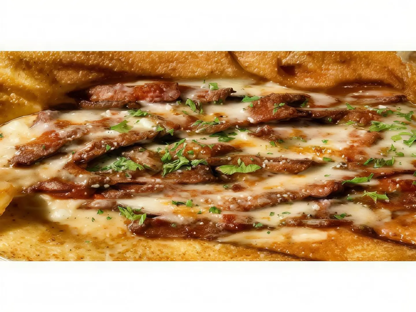 طاجن موتزريلا لحم