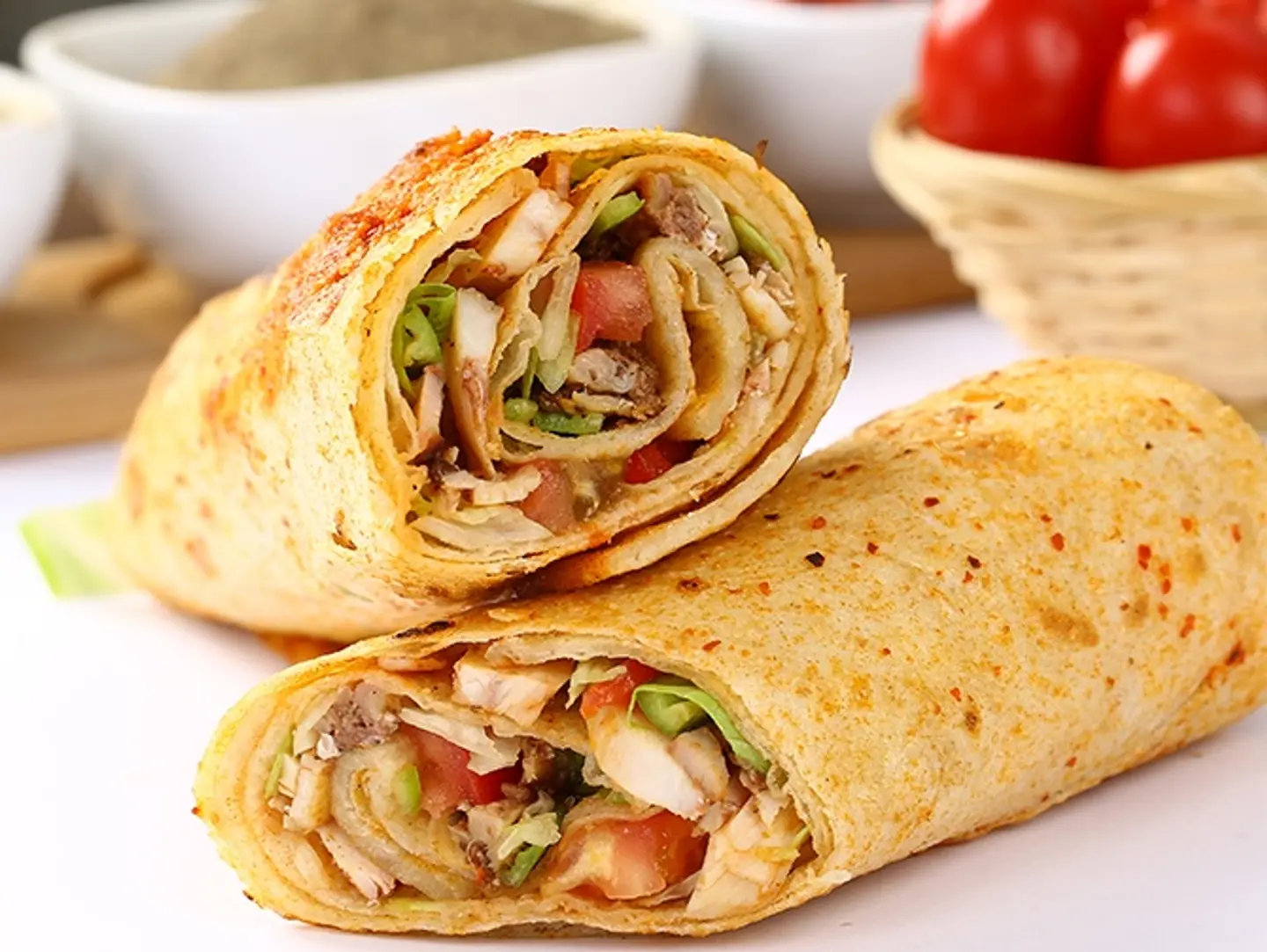 سندوتش شاورما صغير