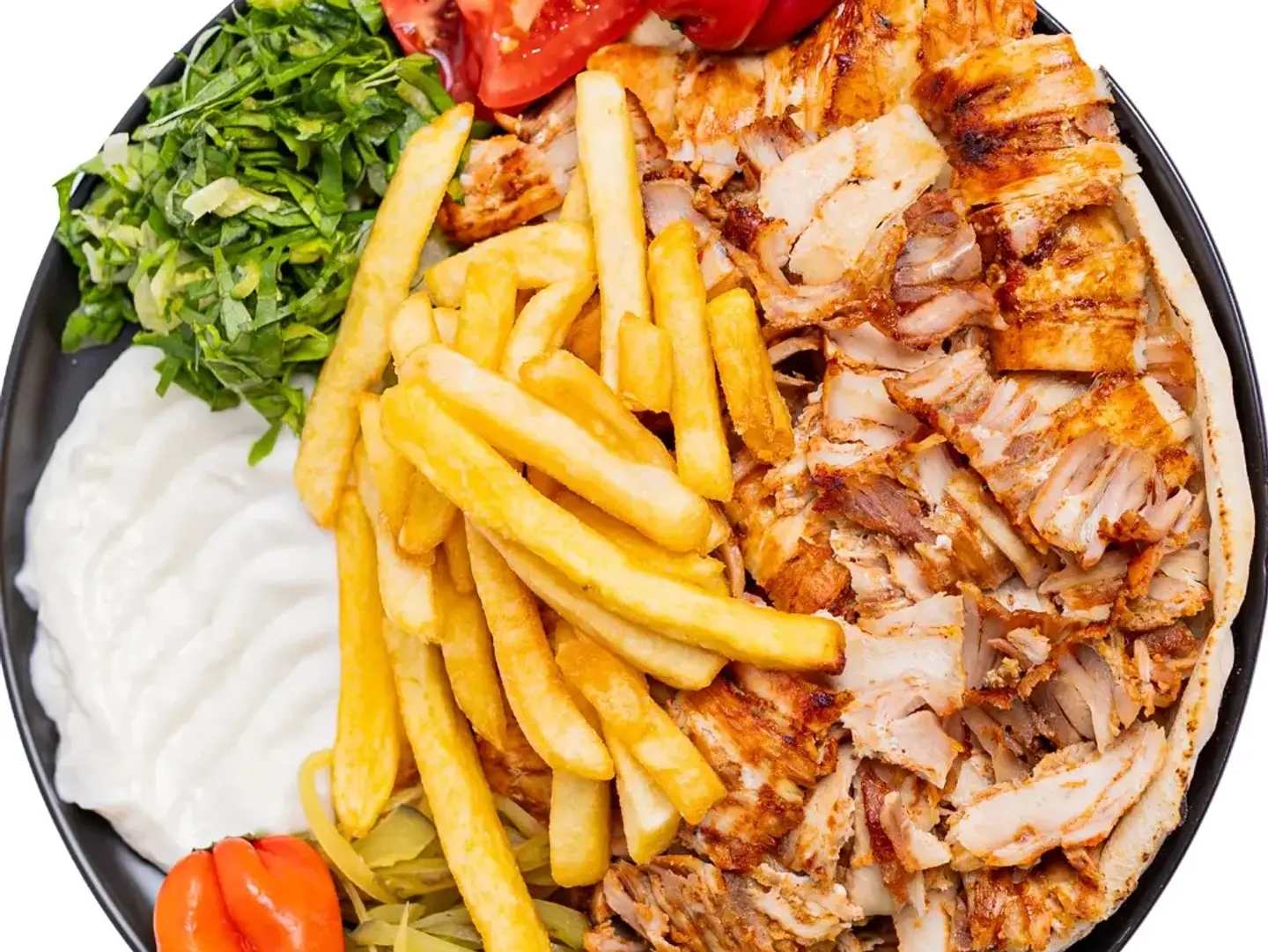 صحن شاورما إسكندر صغير