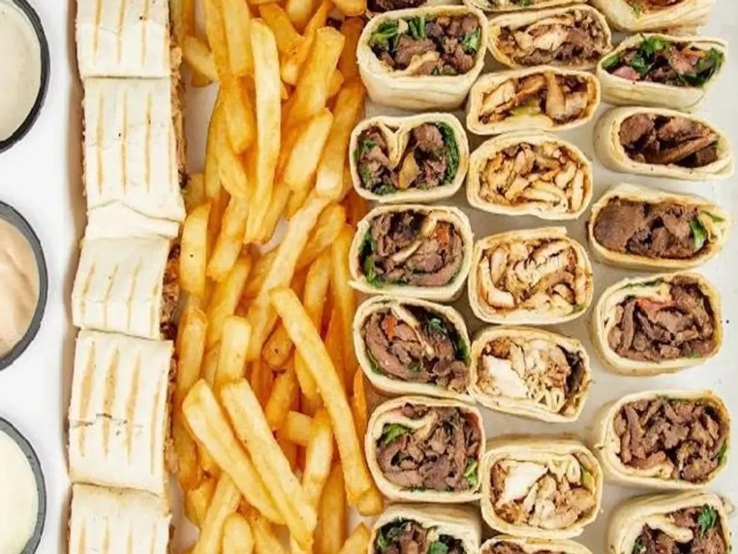 شاورما عربي وسط