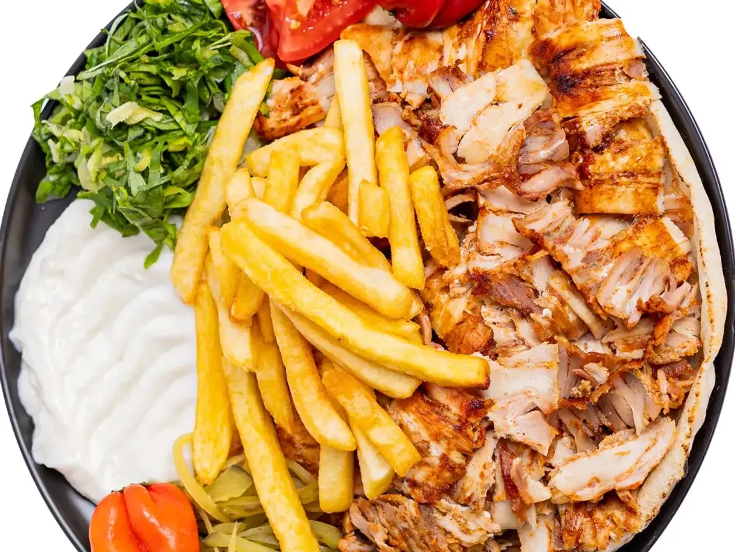 صحن شاورما اسكندر وسط