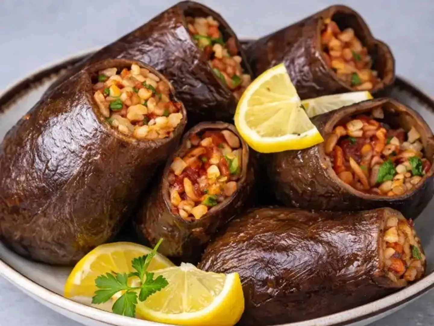 بذنجان محشى