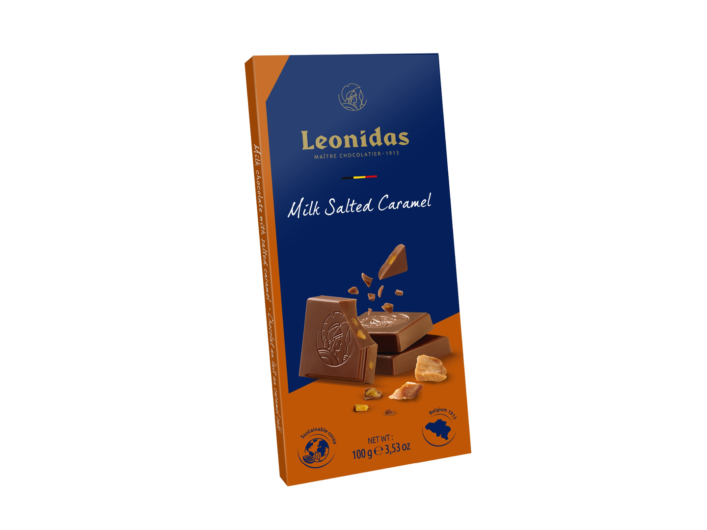 Milk Chocolate Tablet Salted Caramel 100g