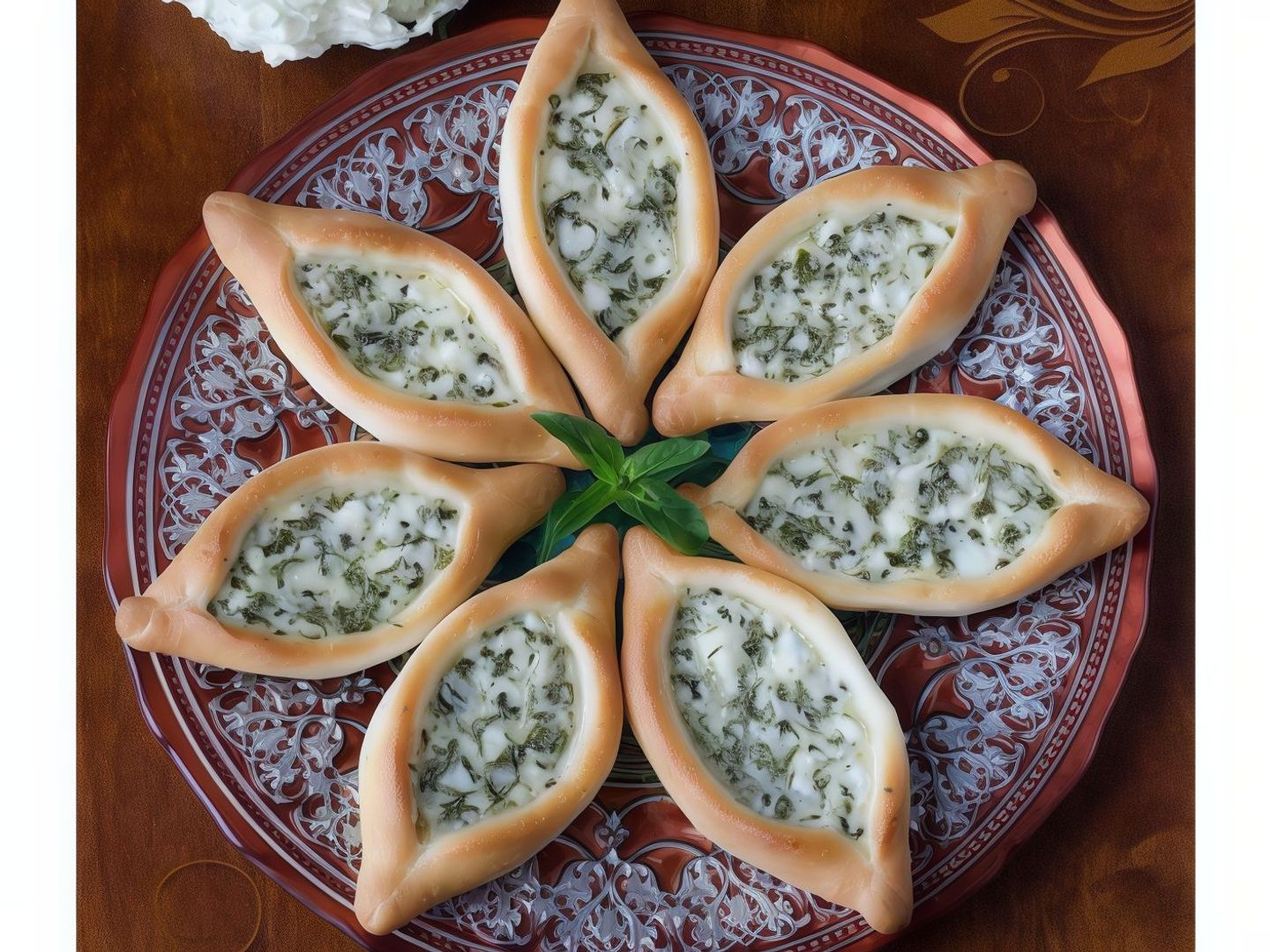 Cheese With Spinach