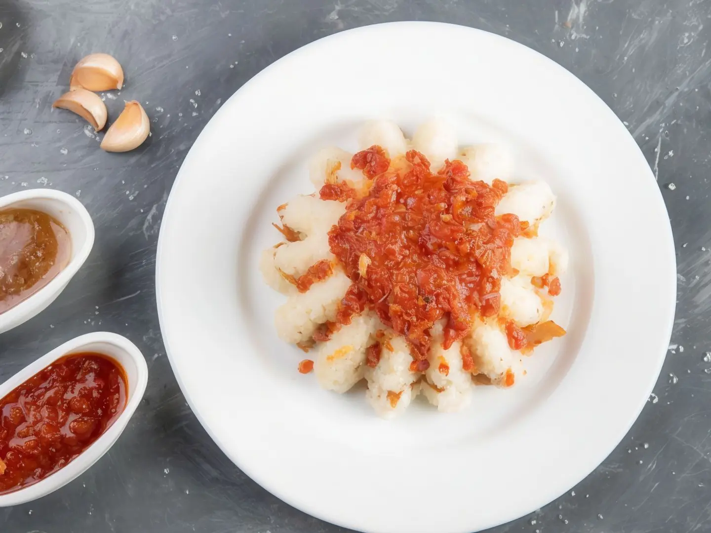 طبق فته ساده