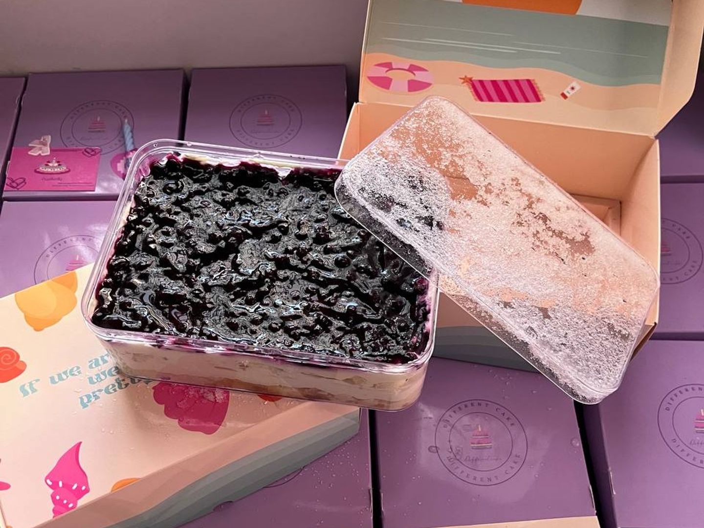 Delicious And Refreshing Berry Dessert