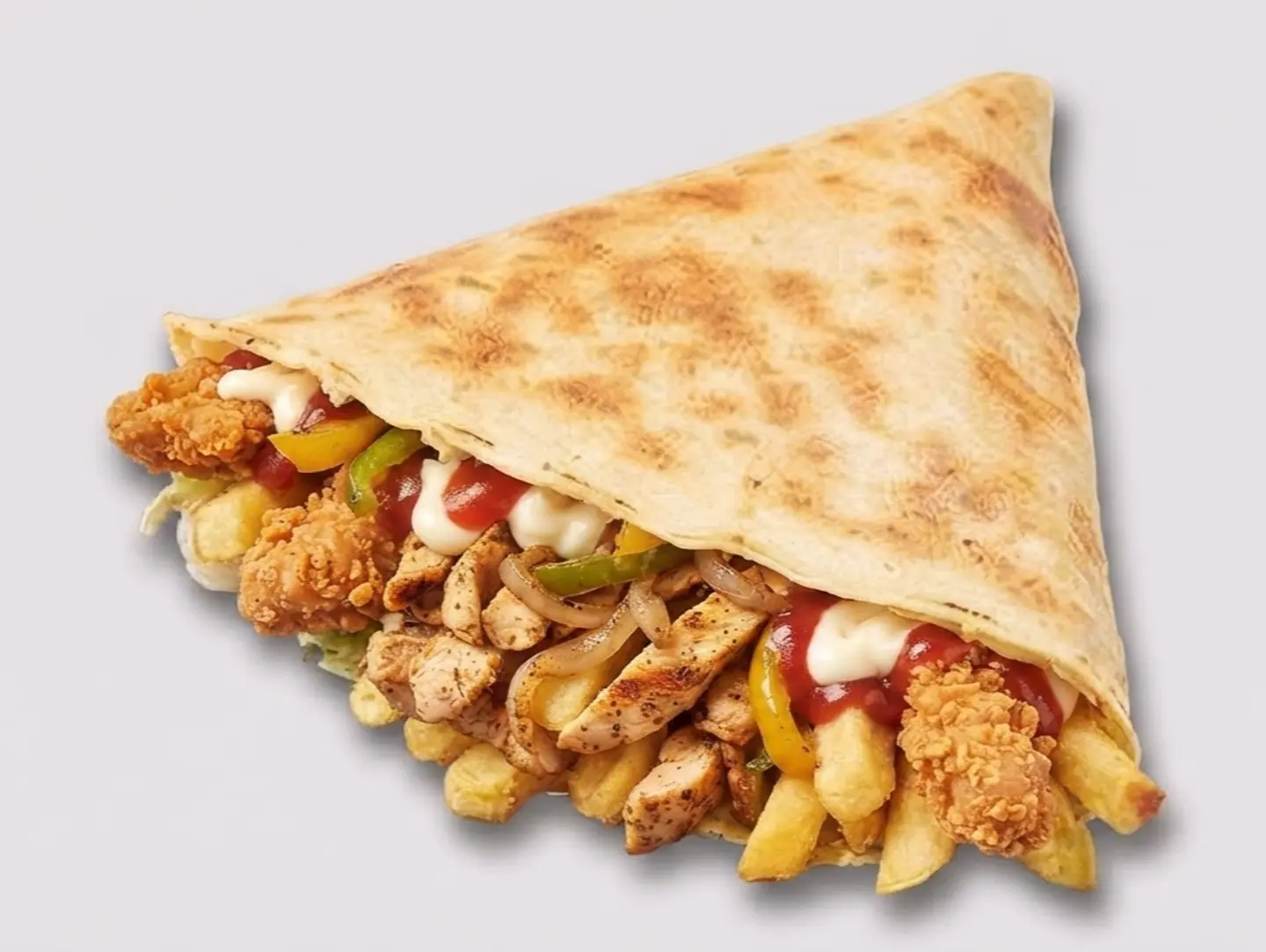 كريب ميكس دجاج