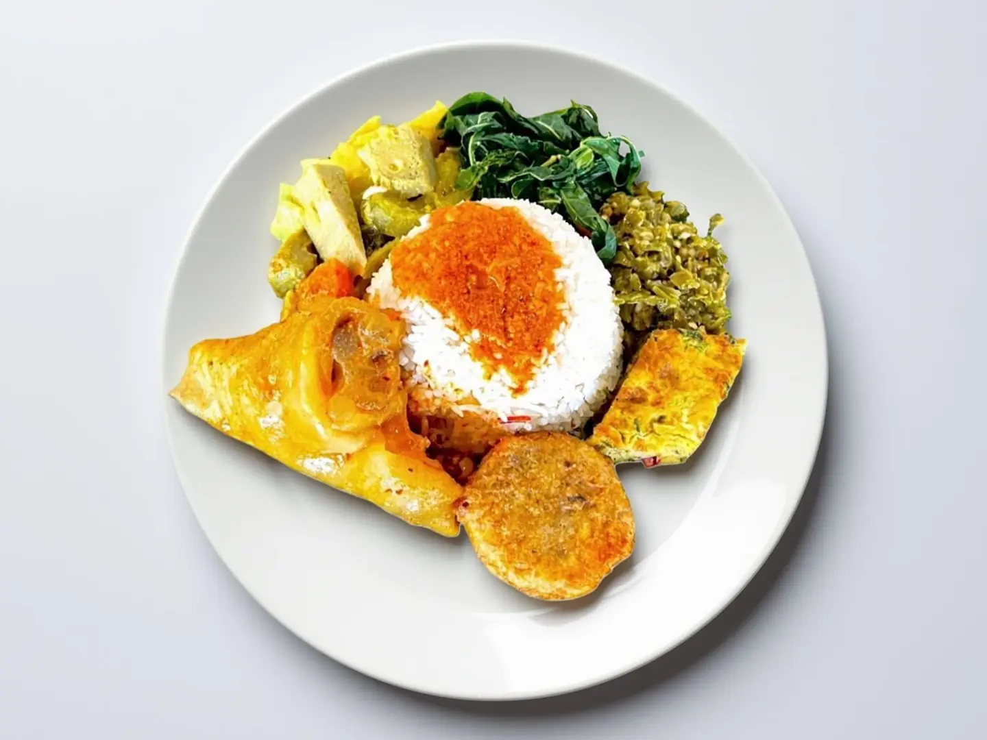 Nasi Padang Gulay Tunjang