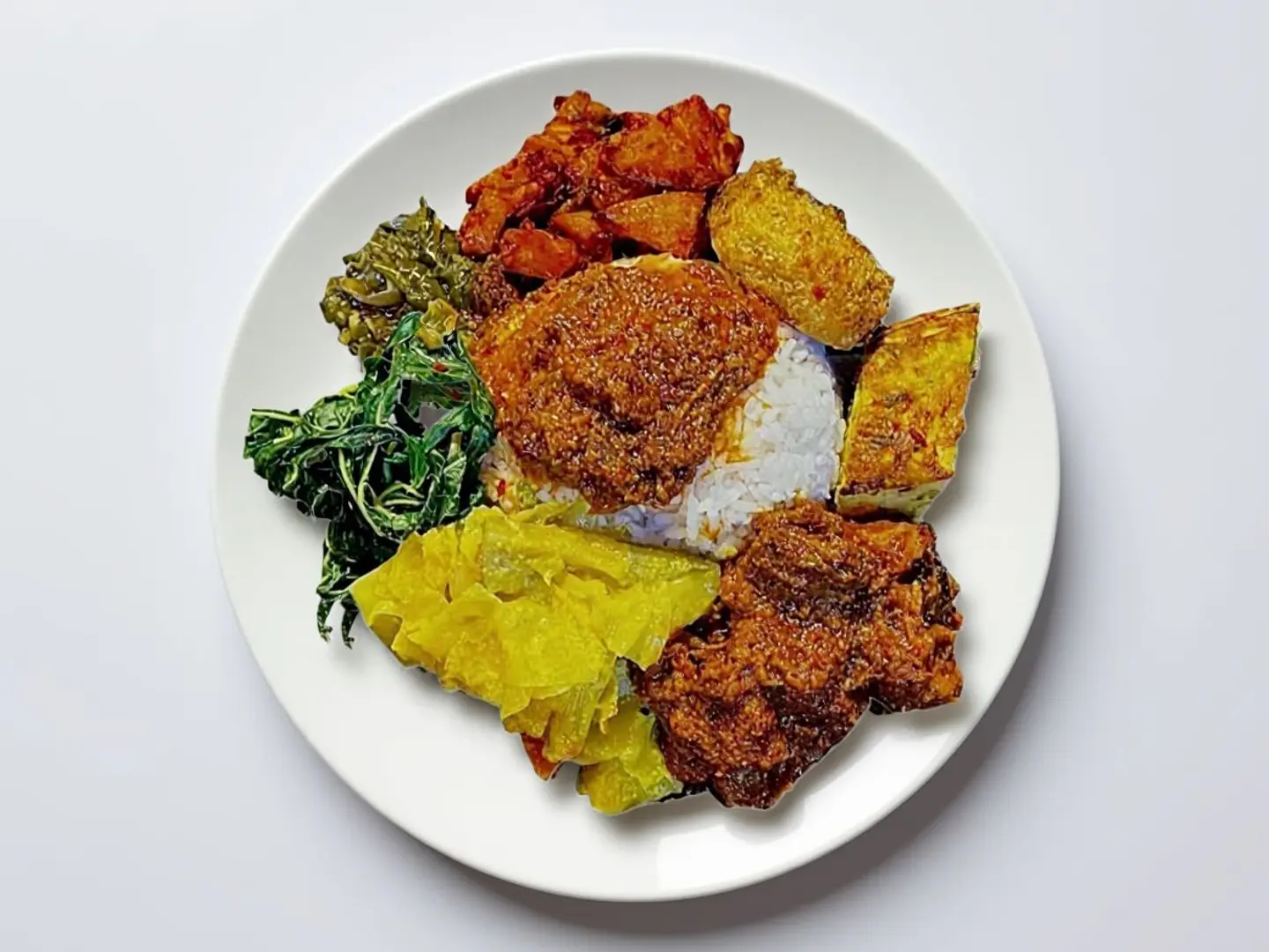 Nasi Padang Rendang