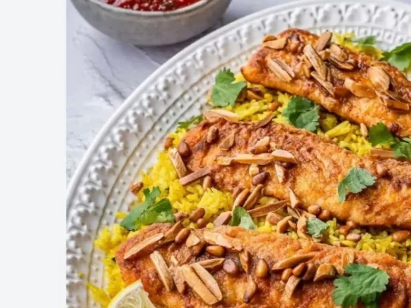 Half A Kilo Of Fried Fish With Rice