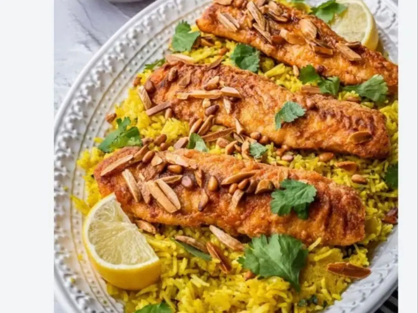 One Kilogram Of Fried Fish With Rice