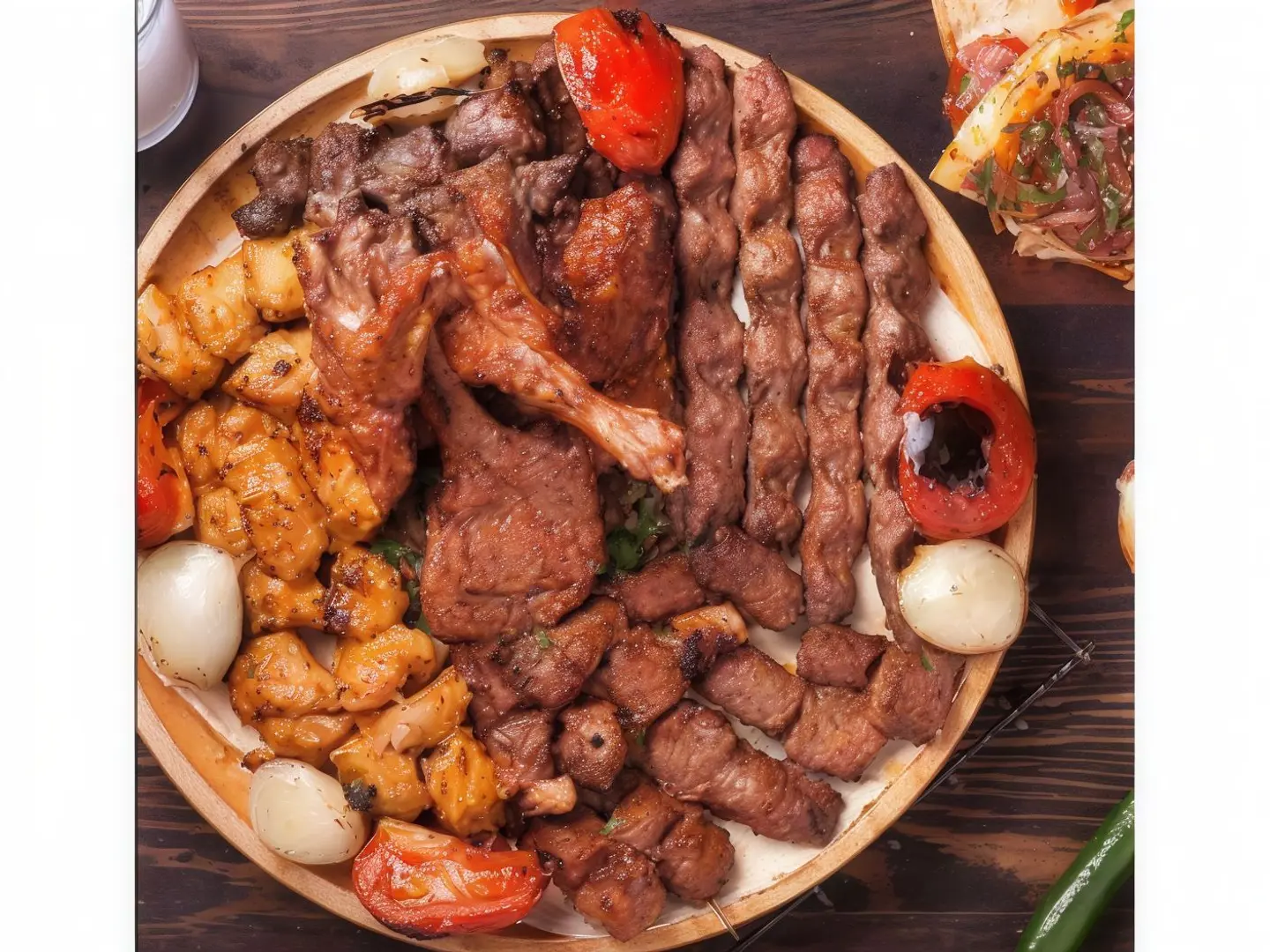 Traditional Kebab For One Person