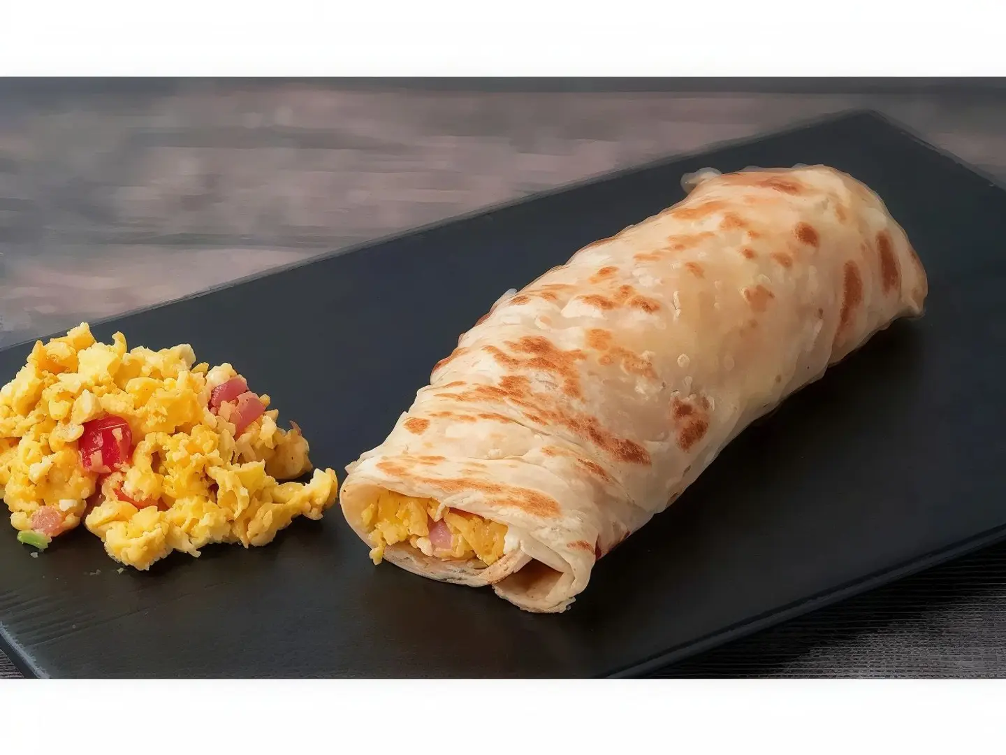 Double Chapati With Eggs