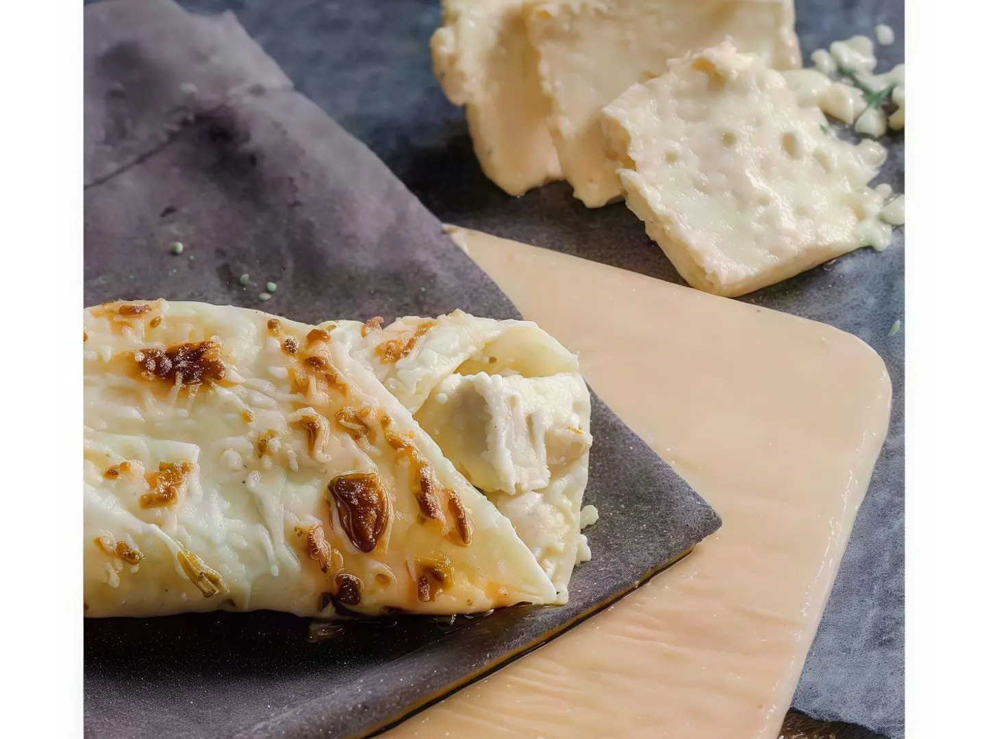 Cheese And Halvah Chapati