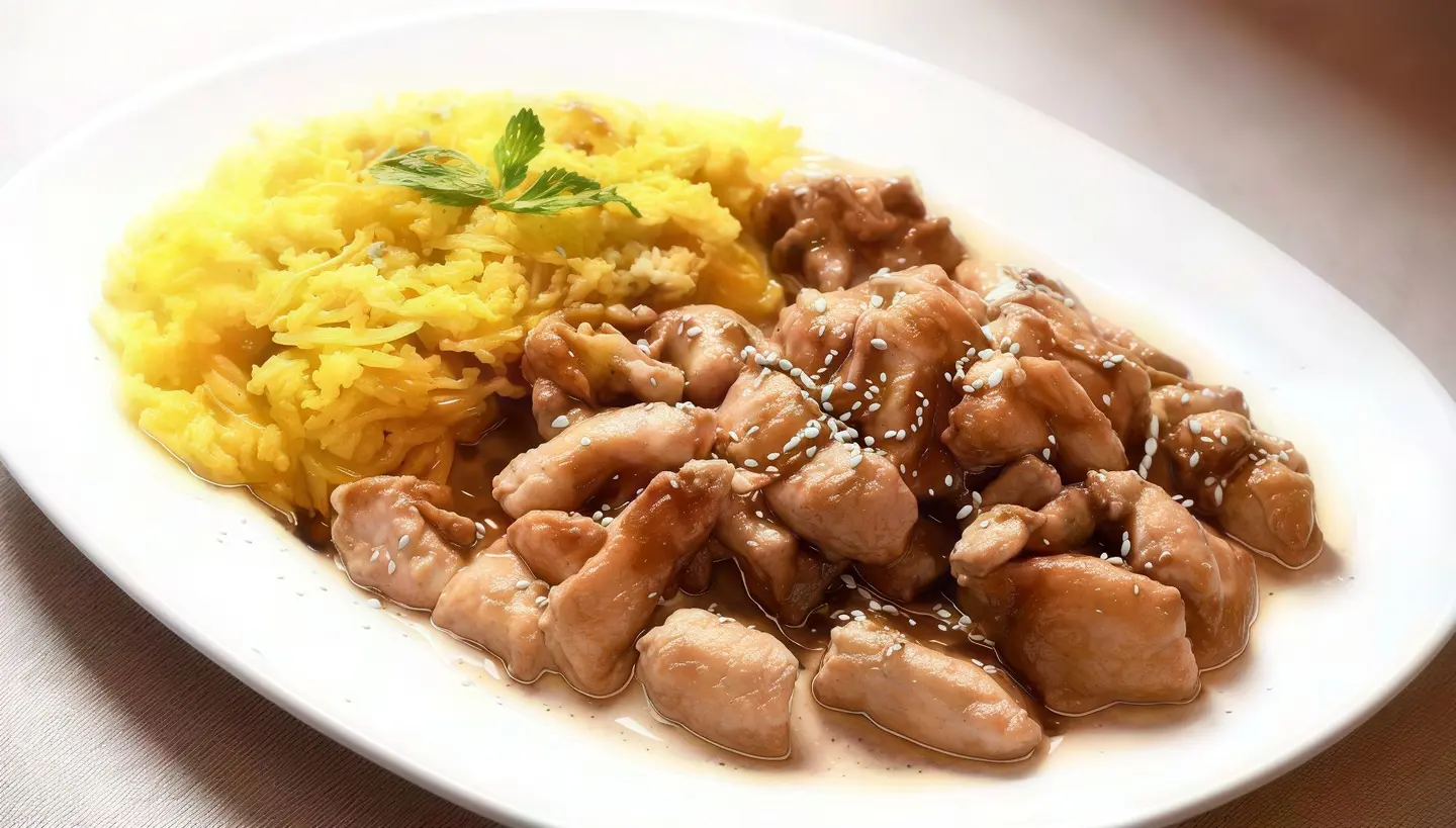 دجاج صويا حلوة