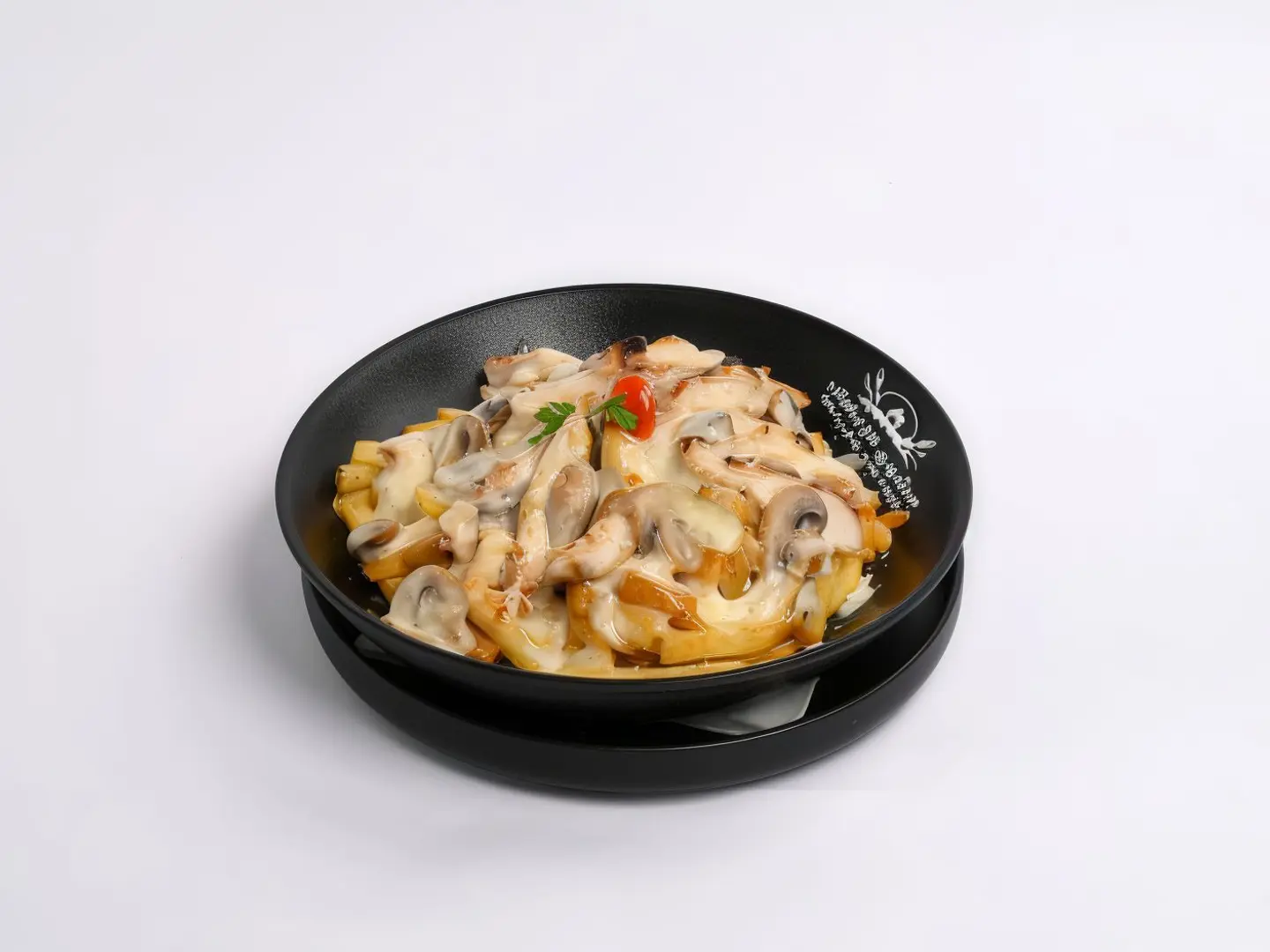 دجاج بالفطر