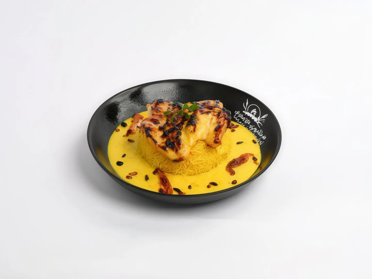 دجاج بالزعفران