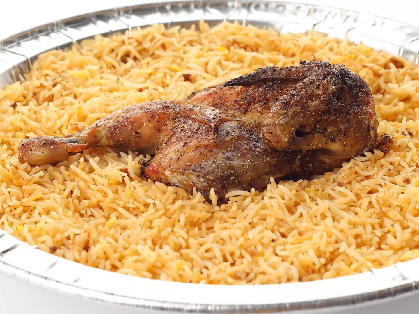 نصف دجاجة تنوري