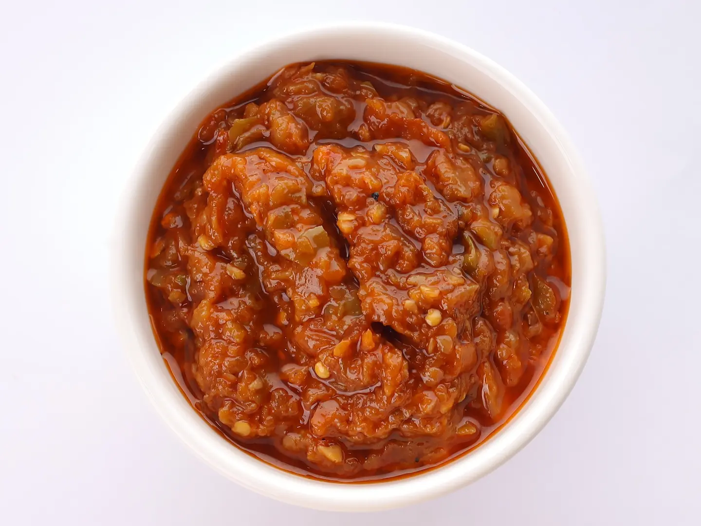 معبوج باذنجان حار