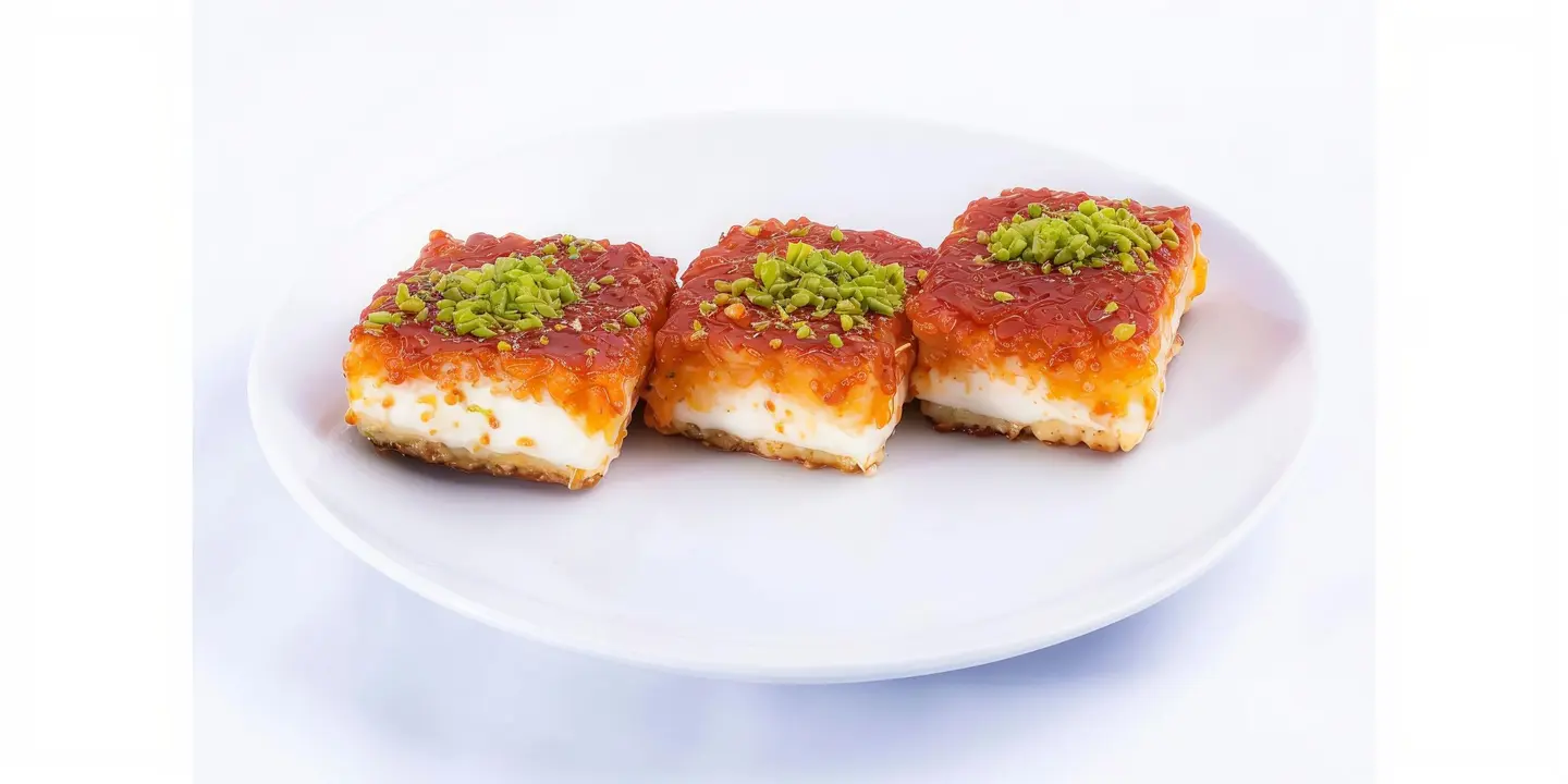 كنافة بالقشطة