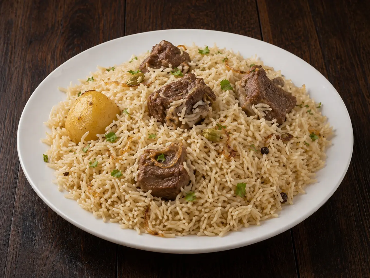 بولاو باللحم