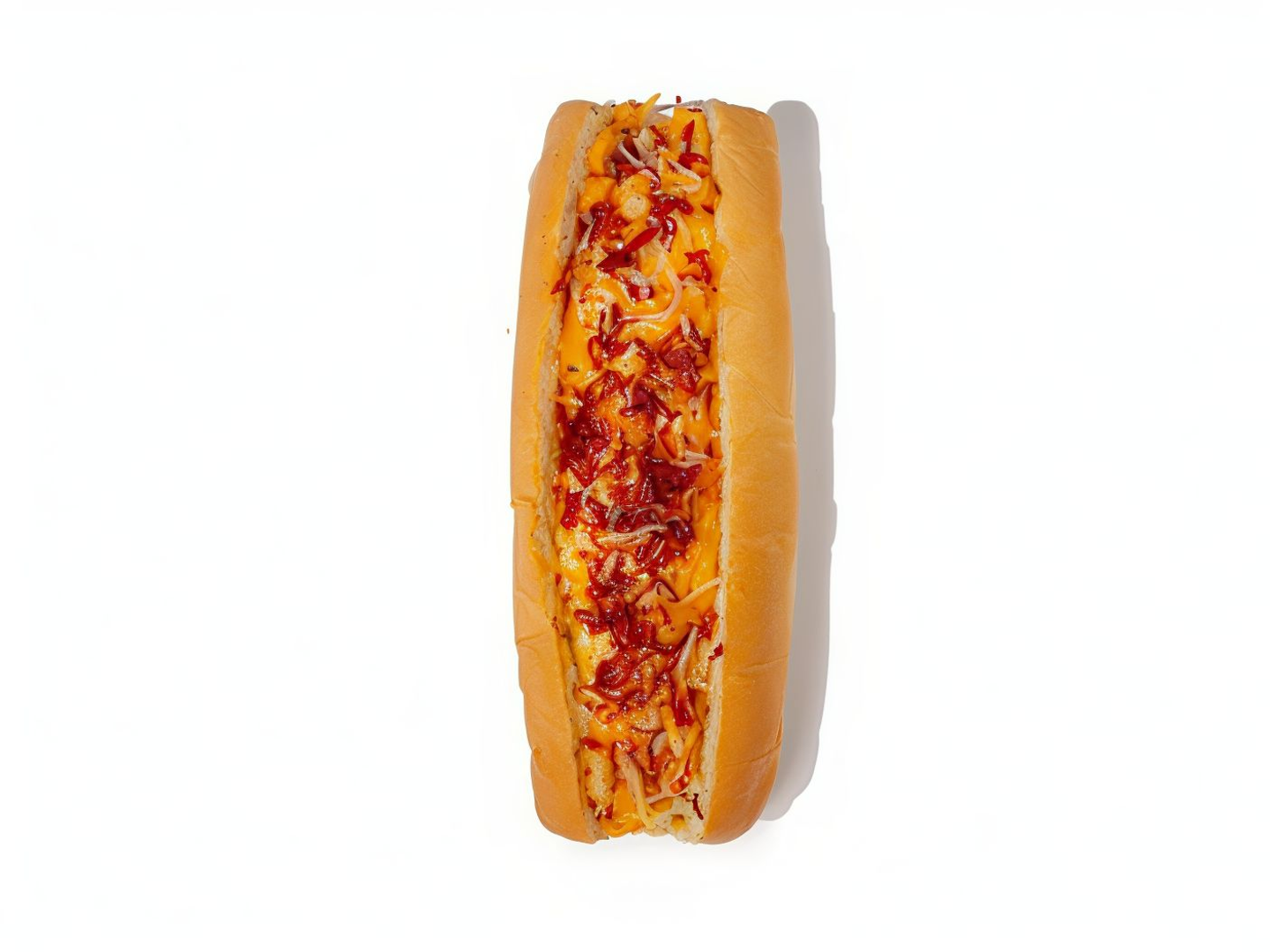 Hot Dog Omelet Sandwich