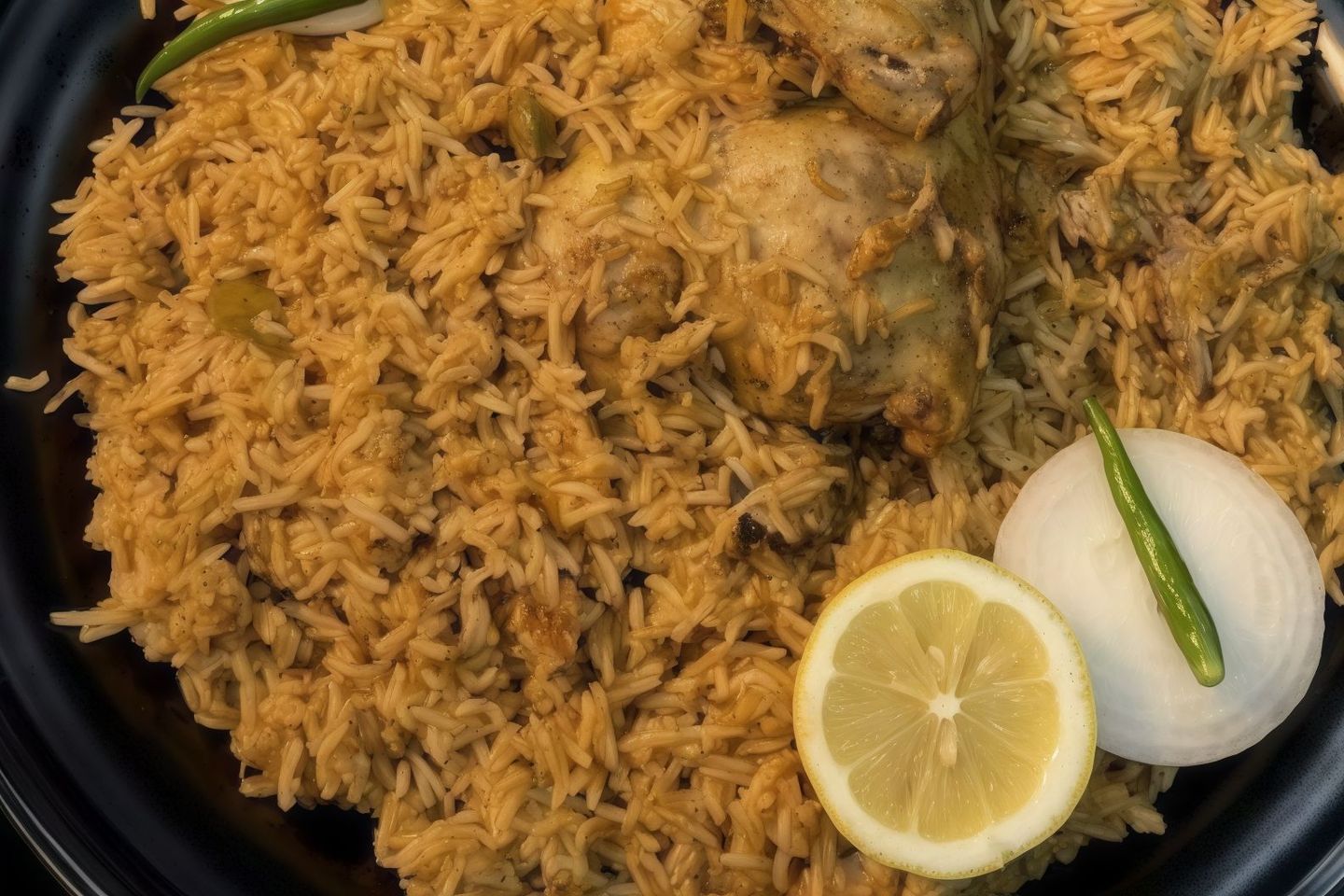 ربع دجاج مضغوط على الجمر