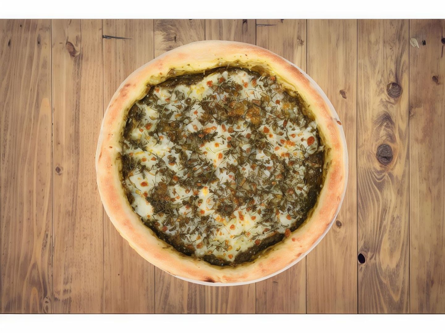 Thyme Cheese Pizza